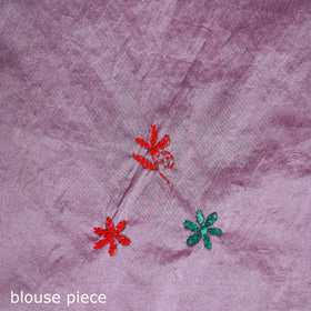 Hand Embroidered Silk Saree 11