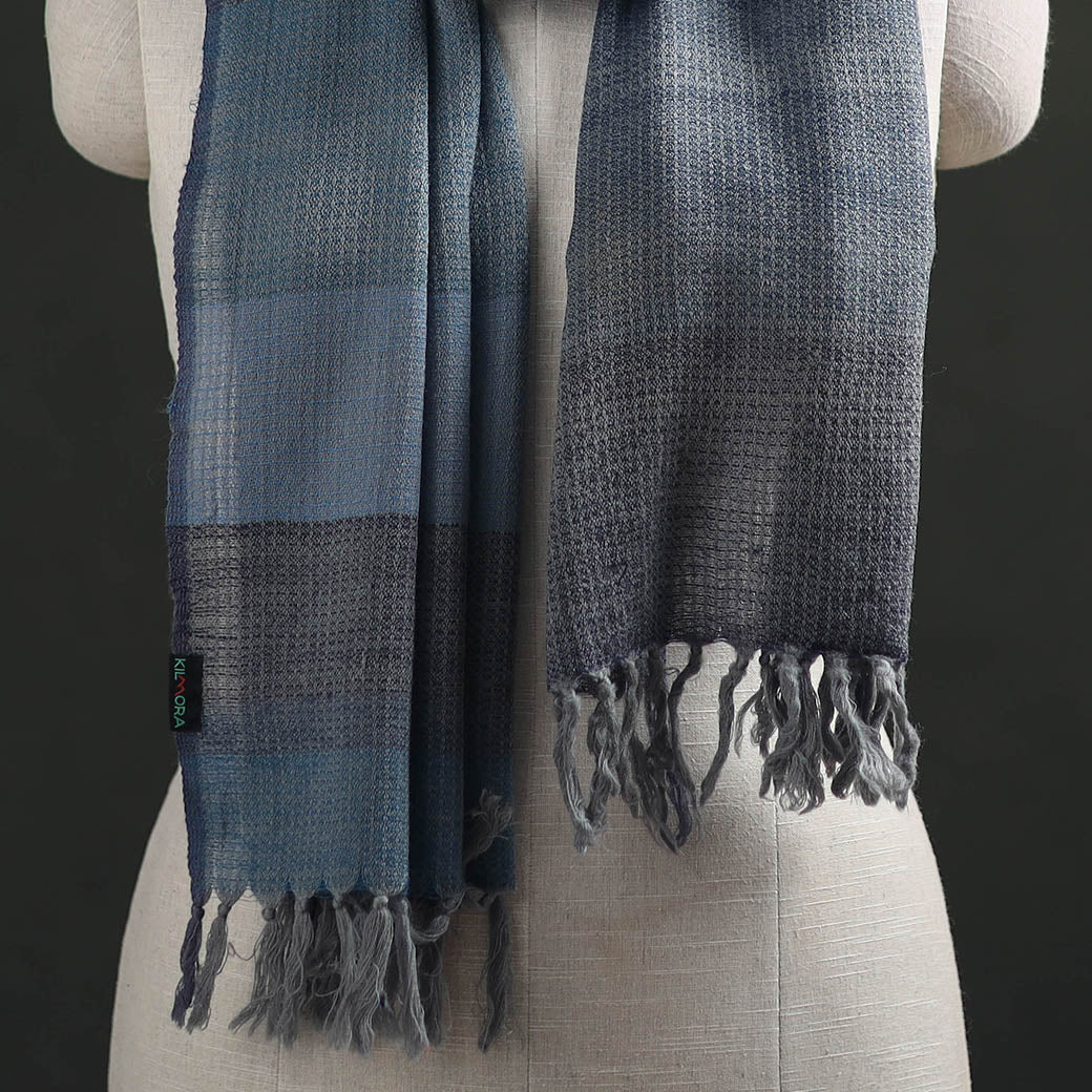 Kumaun Handwoven Pure Merino Wool Stole 55