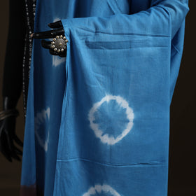Shibori Tie-Dye Cotton Dupatta with Tassels 36