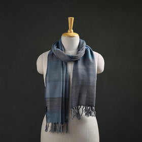 Kumaun Handwoven Pure Merino Wool Stole 55