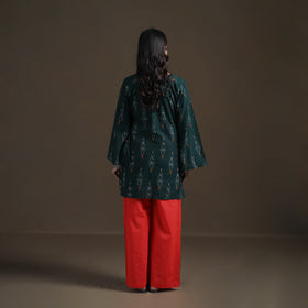 Pochampally Ikat Cotton Short Kurta for Women 26