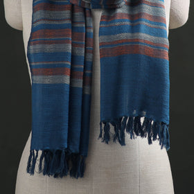 Kumaun Handwoven Pure Merino Wool Stole 56