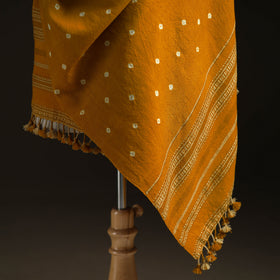 Kutch Handwoven Merino Wool Bandhani Tie-Dye Shawl 13