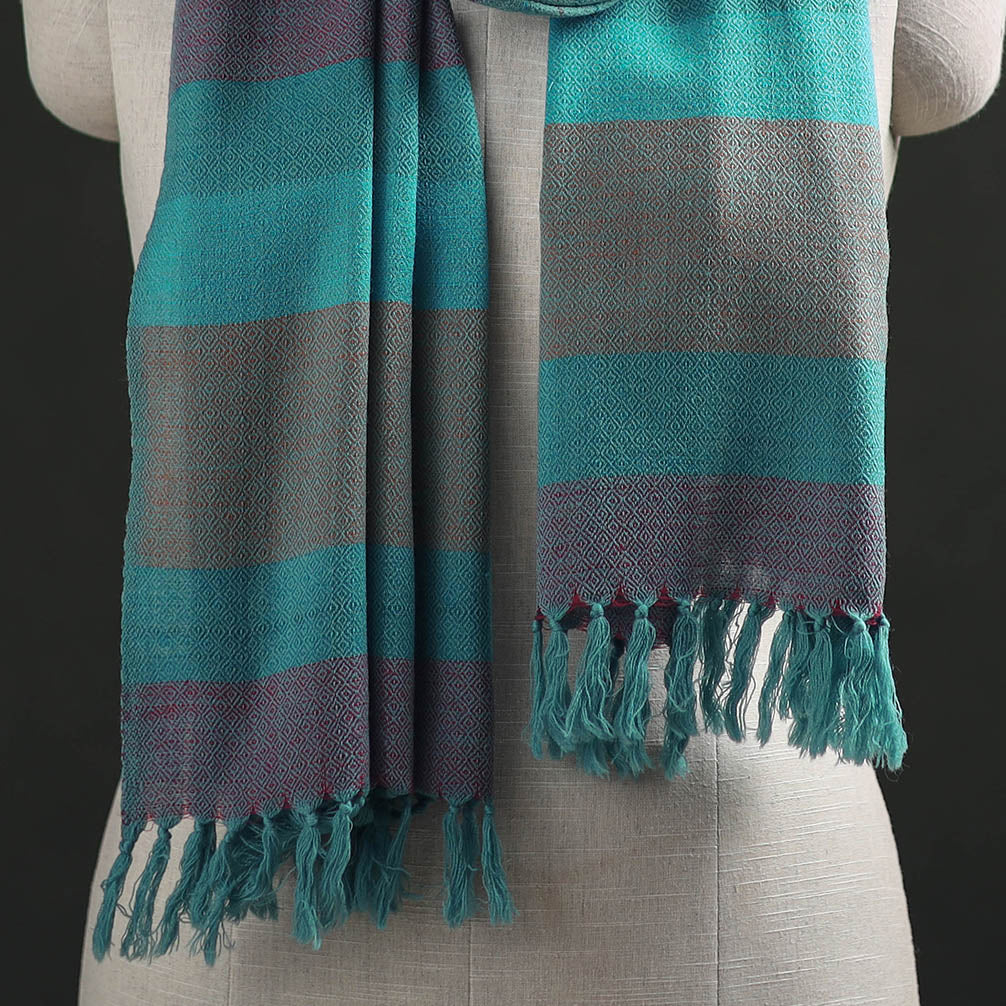 Kumaun Handwoven Pure Merino Wool Stole 57