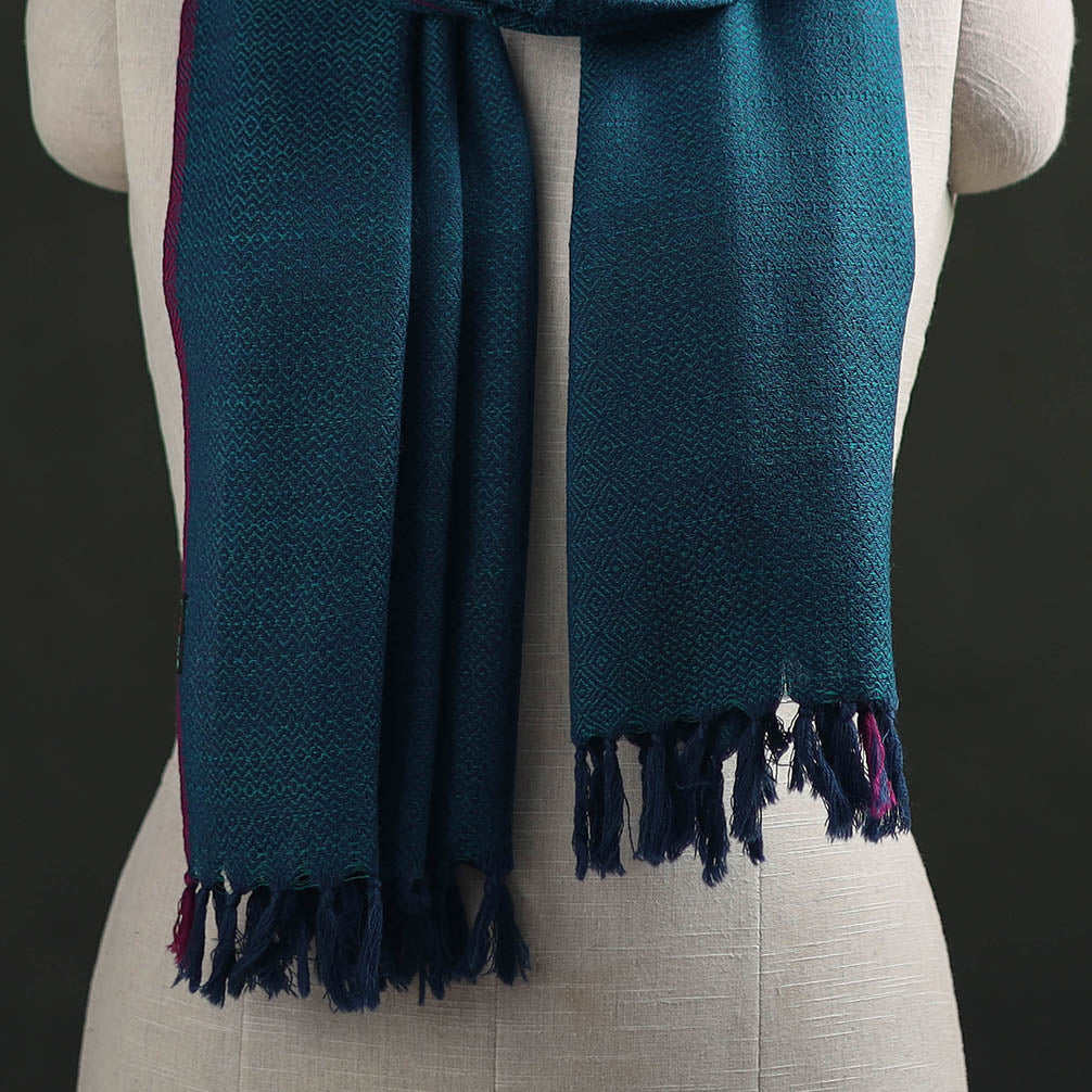 Kumaun Handwoven Pure Merino Wool Stole 58