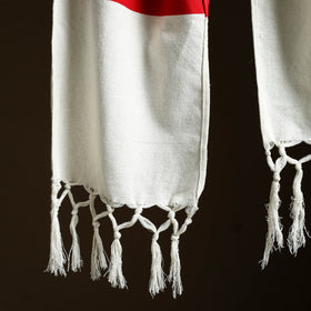 Toda Hand Embroidered Cotton Muffler 01