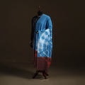 Shibori Tie-Dye Cotton Dupatta with Tassels 38