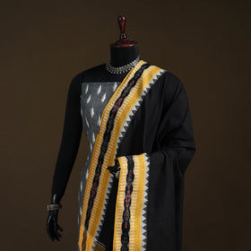 Sambalpuri Ikat Cotton Dupatta from Odisha 03