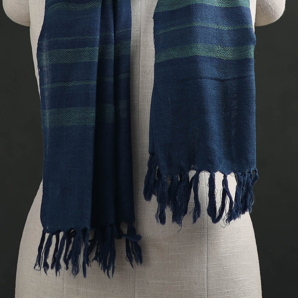 Kumaun Handwoven Pure Merino Wool Stole 61