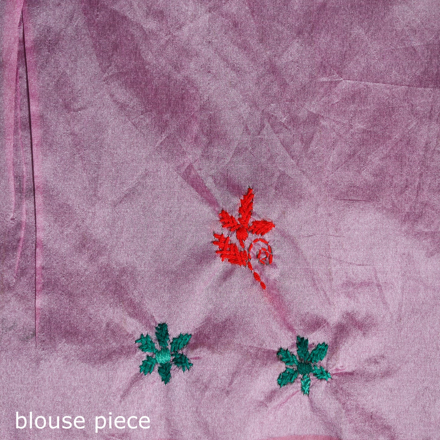 Hand Embroidered Silk Saree 13