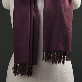 Kumaun Handwoven Pure Merino Wool Stole 63