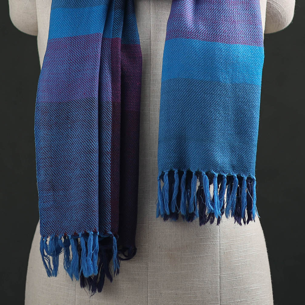 Kumaun Handwoven Pure Merino Wool Stole 64