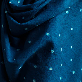 Kutch Handwoven Merino Wool Bandhani Tie-Dye Shawl 15
