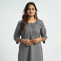 Plain Running Stitch Kurta