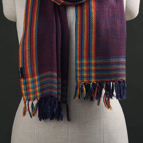 Kumaun Handwoven Pure Merino Wool Stole 65