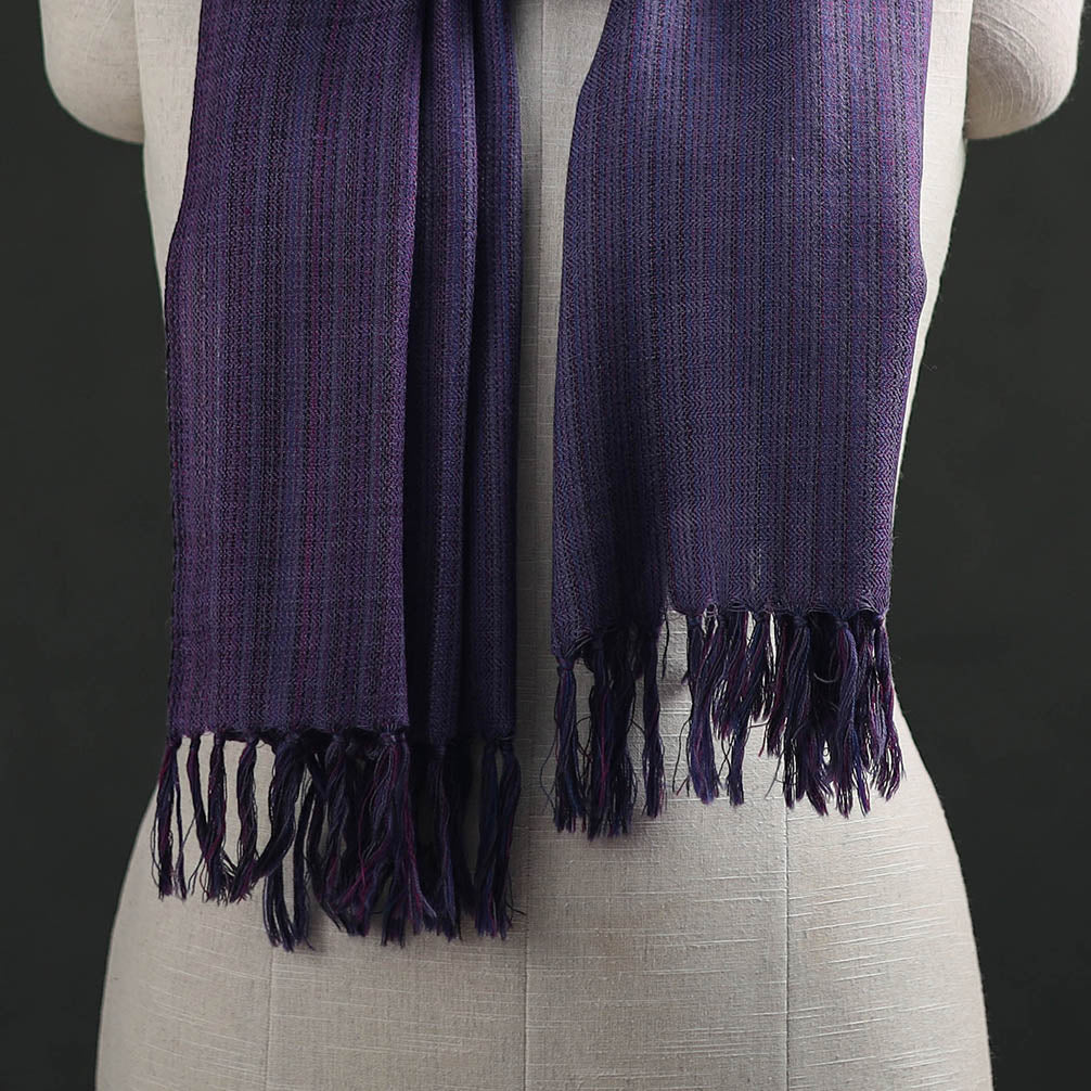 Kumaun Handwoven Pure Merino Wool Stole 66