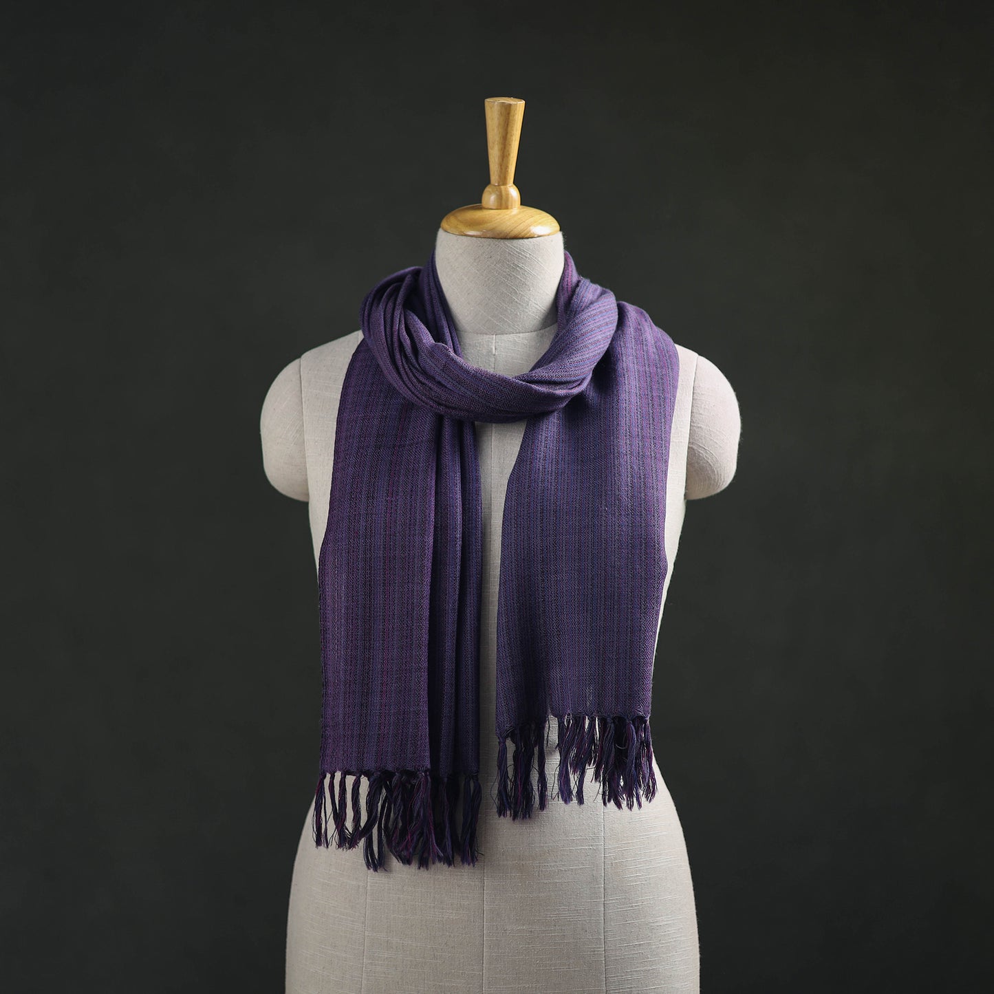 Kumaun Handwoven Pure Merino Wool Stole 66
