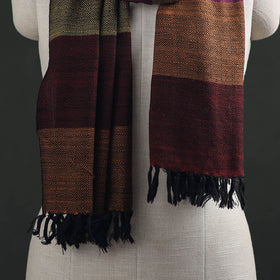 Kumaun Handwoven Pure Merino Wool Stole 67