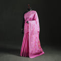 Hand Embroidered Silk Saree 15