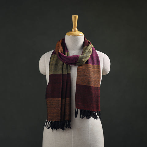 Kumaun Handwoven Pure Merino Wool Stole 67