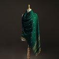 Kutch Handwoven Merino Wool Bandhani Tie-Dye Shawl 16
