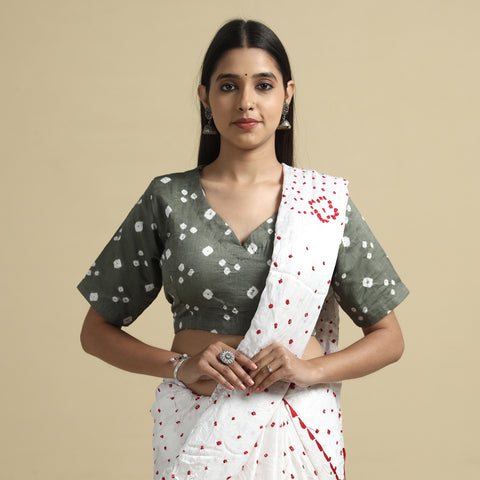  Bandhani Stitched Blouse