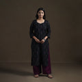 Pochampally Ikat Cotton Straight Kurta for Women 17