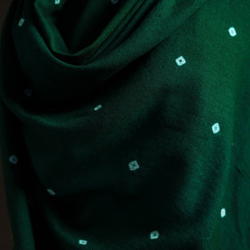 Kutch Handwoven Merino Wool Bandhani Tie-Dye Shawl 16