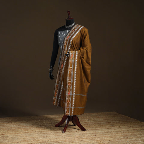 Sambalpuri Ikat Cotton Dupatta from Odisha 06