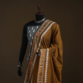 Sambalpuri Ikat Cotton Dupatta from Odisha 06
