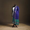 Pure Handloom Cotton Nizam Zari Border Mangalagiri Dupatta 52