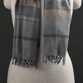 Kumaun Handwoven Pure Merino Wool Stole 71