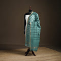 Pure Handloom Cotton Nizam Zari Border Mangalagiri Dupatta 53