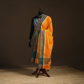 Sambalpuri Ikat Cotton Dupatta from Odisha 07