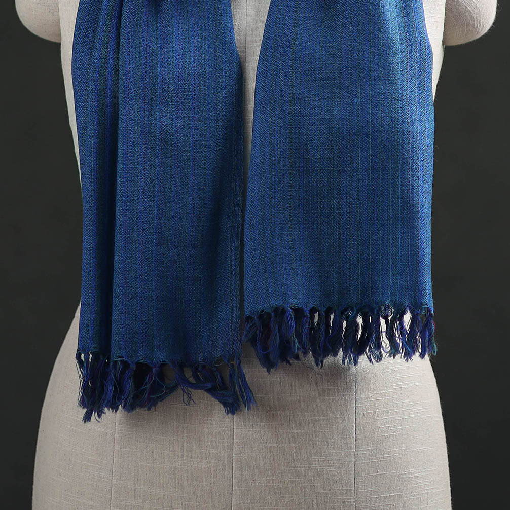 Kumaun Handwoven Pure Merino Wool Stole 74
