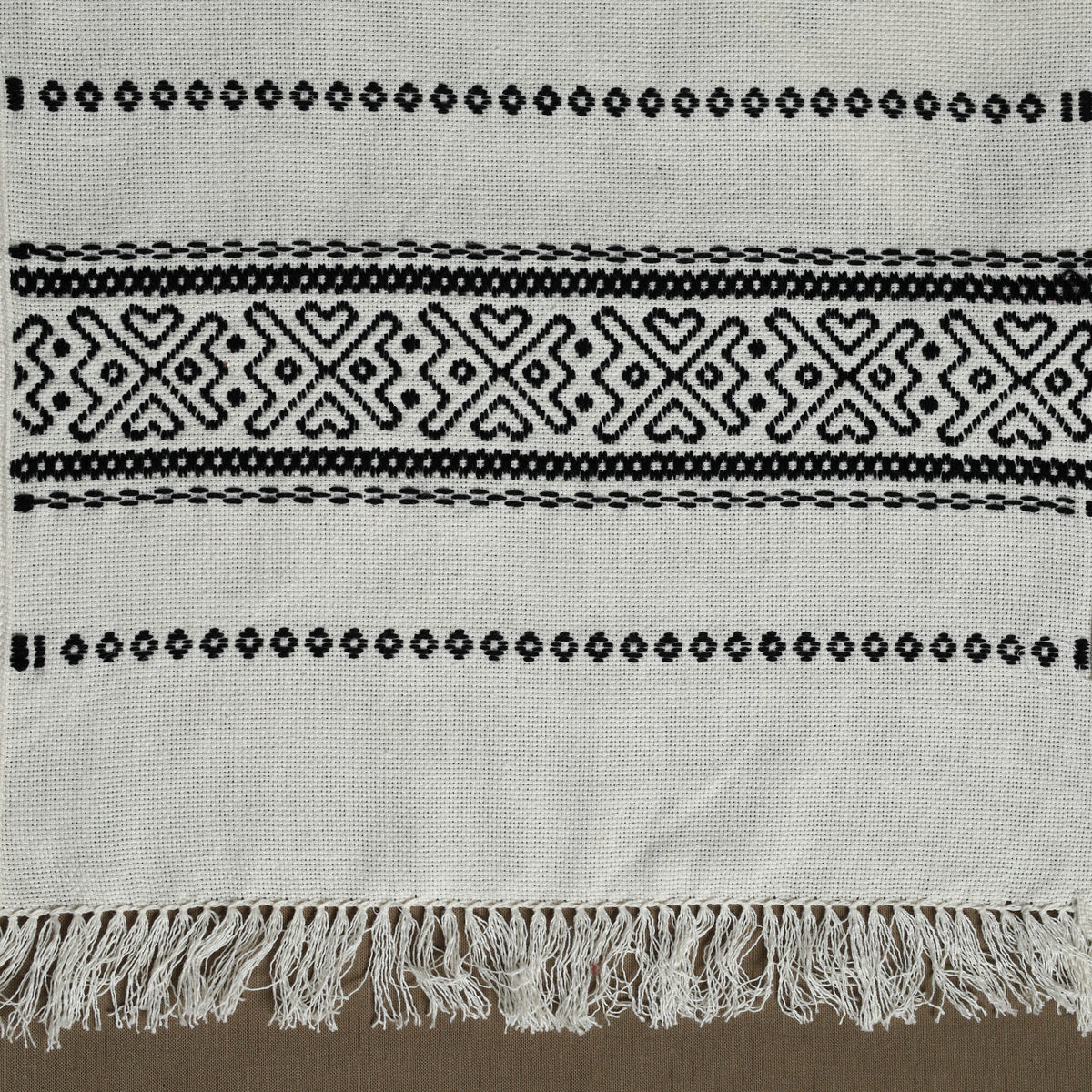 Toda Hand Embroidered Table Runner 01