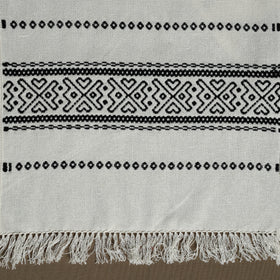 Toda Hand Embroidered Table Runner 01