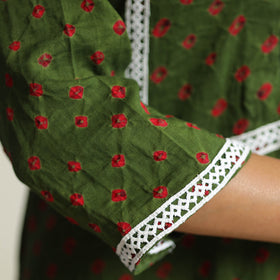 bandhani kurta