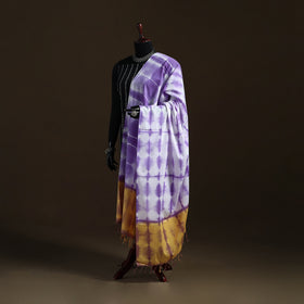 Shibori Tie-Dye Cotton Dupatta with Tassels 43