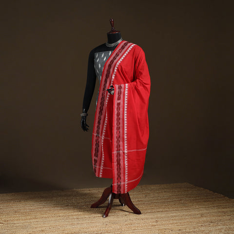 Sambalpuri Ikat Cotton Dupatta from Odisha 08