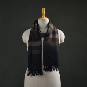 Kumaun Handwoven Pure Merino Wool Stole 78