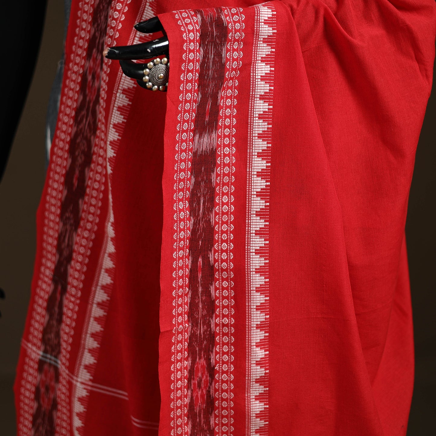 Sambalpuri Ikat Cotton Dupatta from Odisha 08