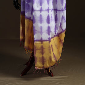 Shibori Tie-Dye Cotton Dupatta with Tassels 43