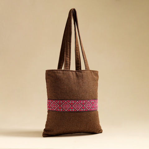 Assam Border Woolen Jhola Bag by Kritenya Manjuri