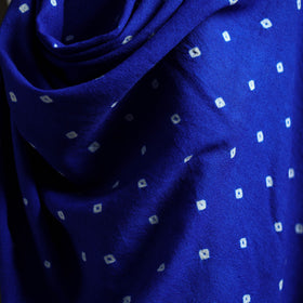Kutch Handwoven Merino Wool Bandhani Tie-Dye Shawl 18