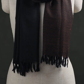 Kumaun Handwoven Pure Merino Wool Stole 80