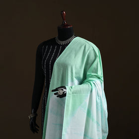Shibori Tie-Dye Cotton Dupatta with Tassels 44
