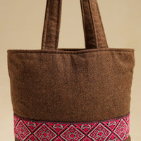 Assam Border Woolen Jhola Bag by Kritenya Manjuri