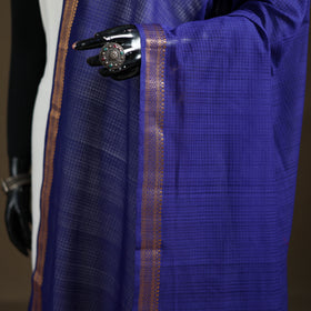 Pure Handloom Cotton Nizam Zari Border Mangalagiri Dupatta 55