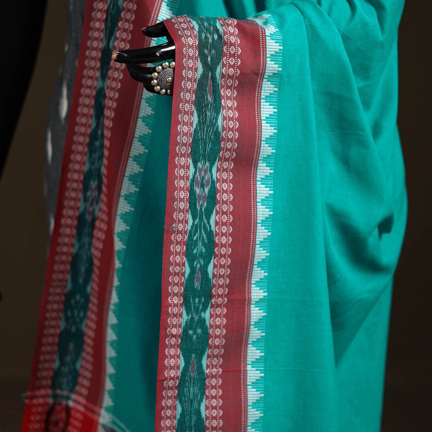 Sambalpuri Ikat Cotton Dupatta from Odisha 09